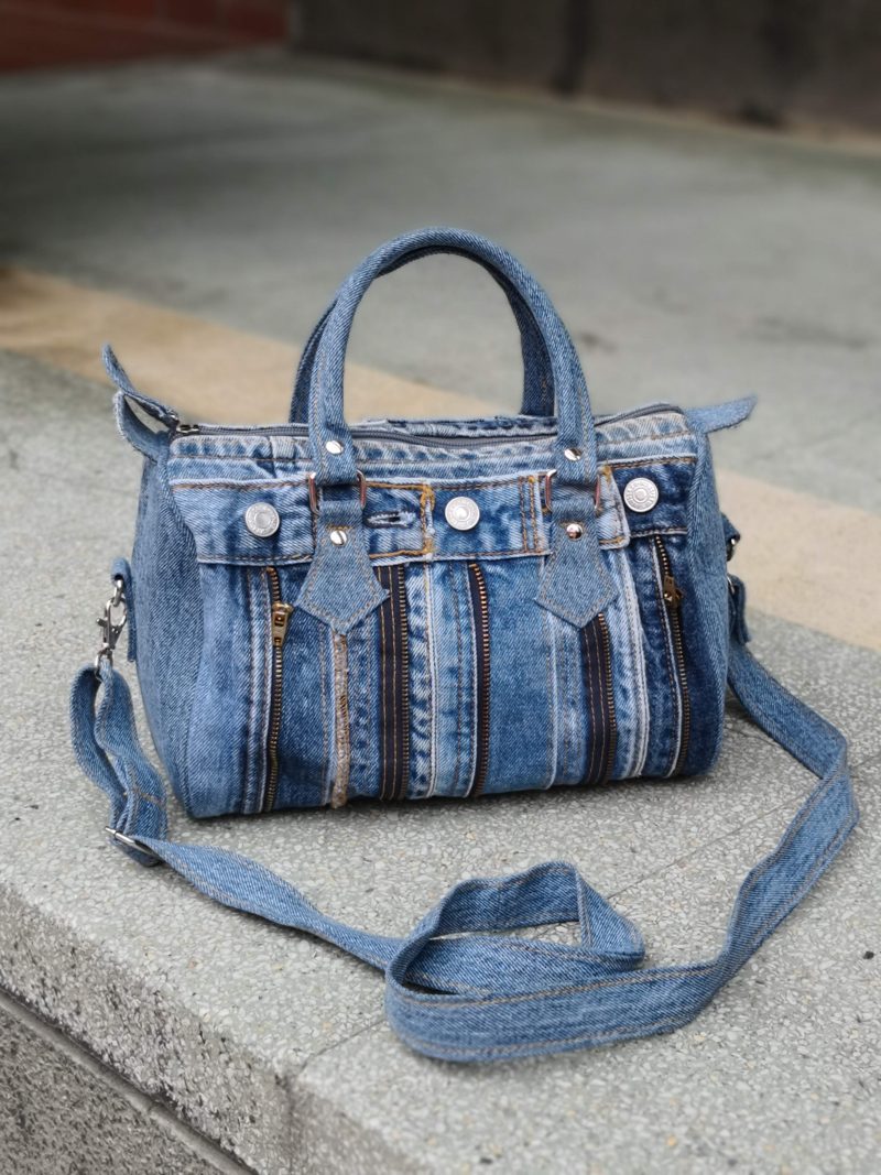 JB35 - Hancrafted Jean Handmade Bag Crossbody Bag | The Bags Garden